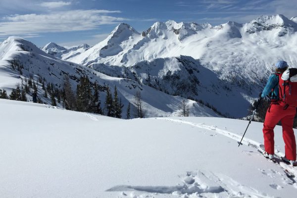 skiing powder creek lodge women's backcountry ski trip to powder creek lodge, british columbia, canada hut trip